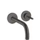 AXOR-HG-AXOR-Uno-Einhebel-Waschtischmischer-Unterputz-fuer-Wandmontage-mit-Auslauf-225-mm-und-Rosetten-Brushed-Black-Chrome-38116340 gallery number 1